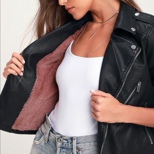 Vegan Leather Jacket